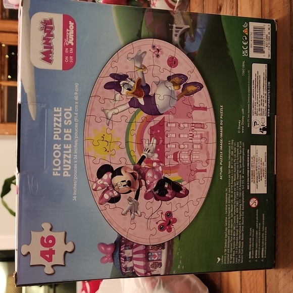 46pc Disney Junior Minnie Mouse & Daisy Duck Floor puzzle - Picture 4 of 7
